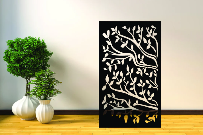laser cut decorative metal panels